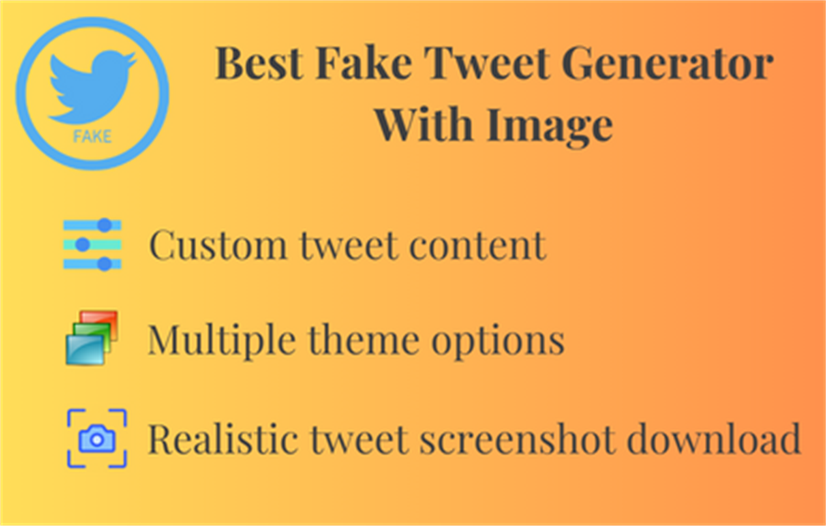 Best Fake Tweet Generator With Image