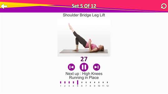 7 Minute Daily Legs Workout-Hamstrings & Thigh Exercises screenshot 3