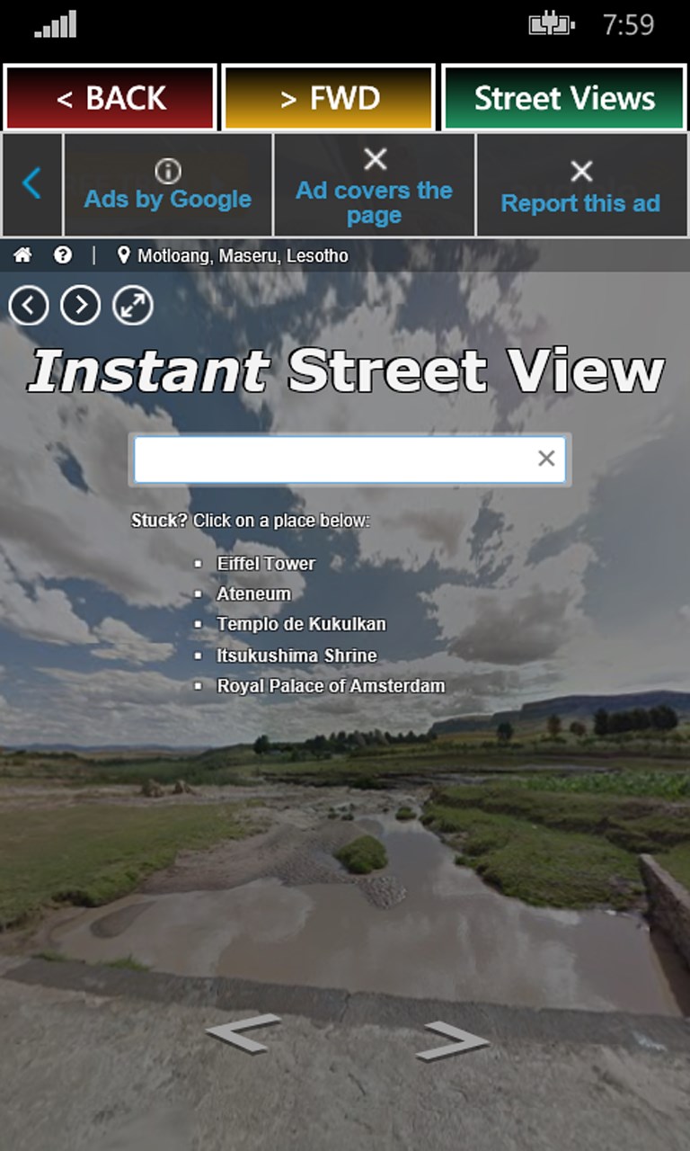descargar google street view gratis en espanol