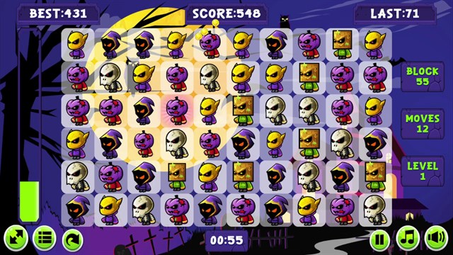 Halloween Match 3 screenshot 4