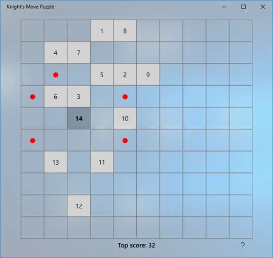 Knight's Move Puzzle screenshot 3