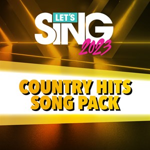 Let's Sing 2023 Country Hits Song Pack cover image