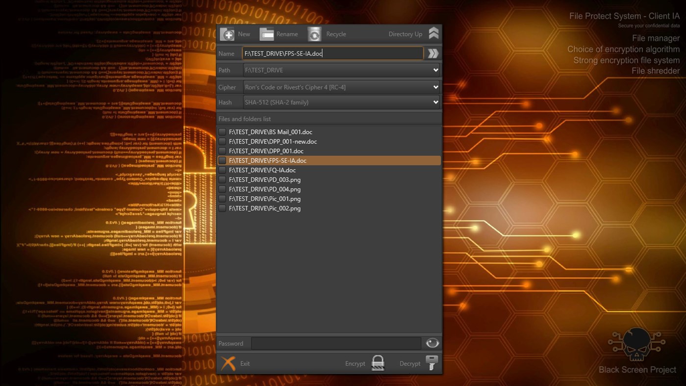 #6. File Protect System - C (Windows) 作者: GEYA-92 OOD