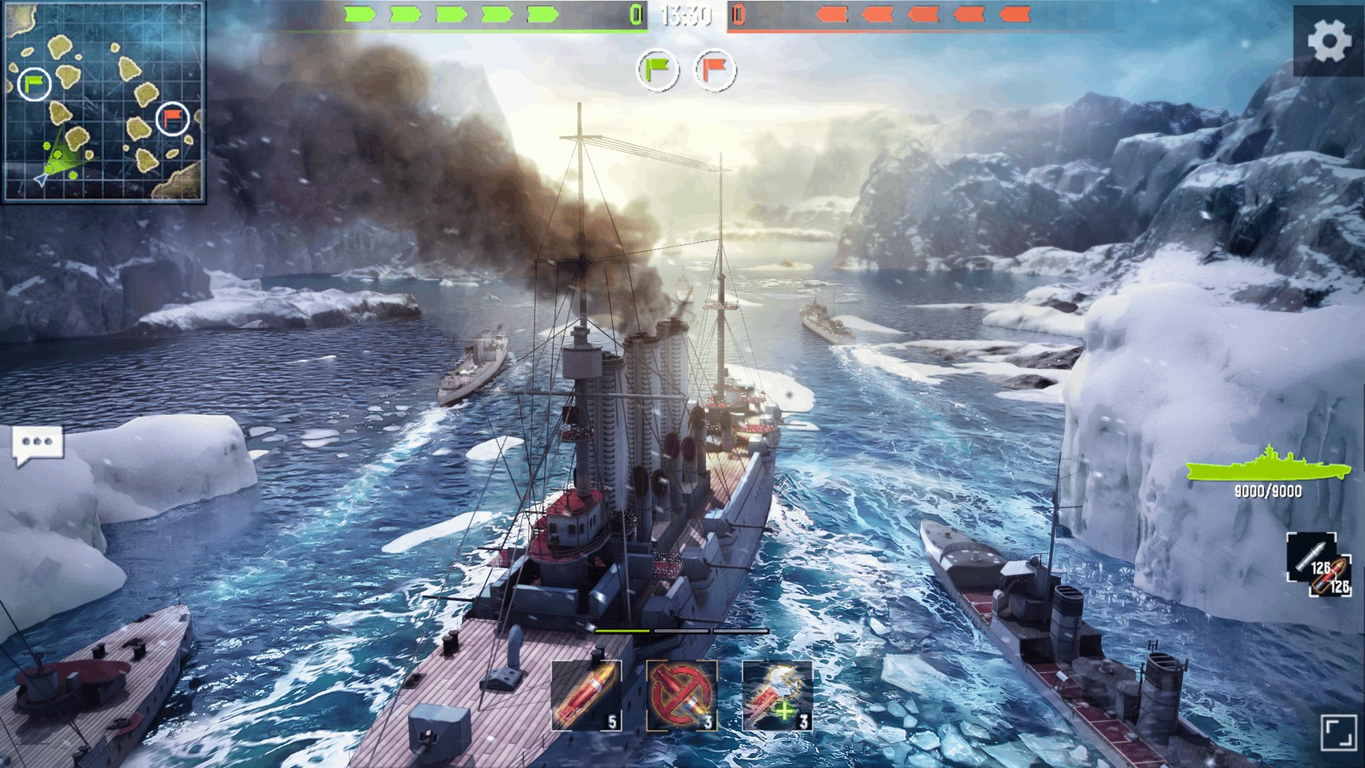 Screenshot 1 Navy War: Juego de Barcos windows