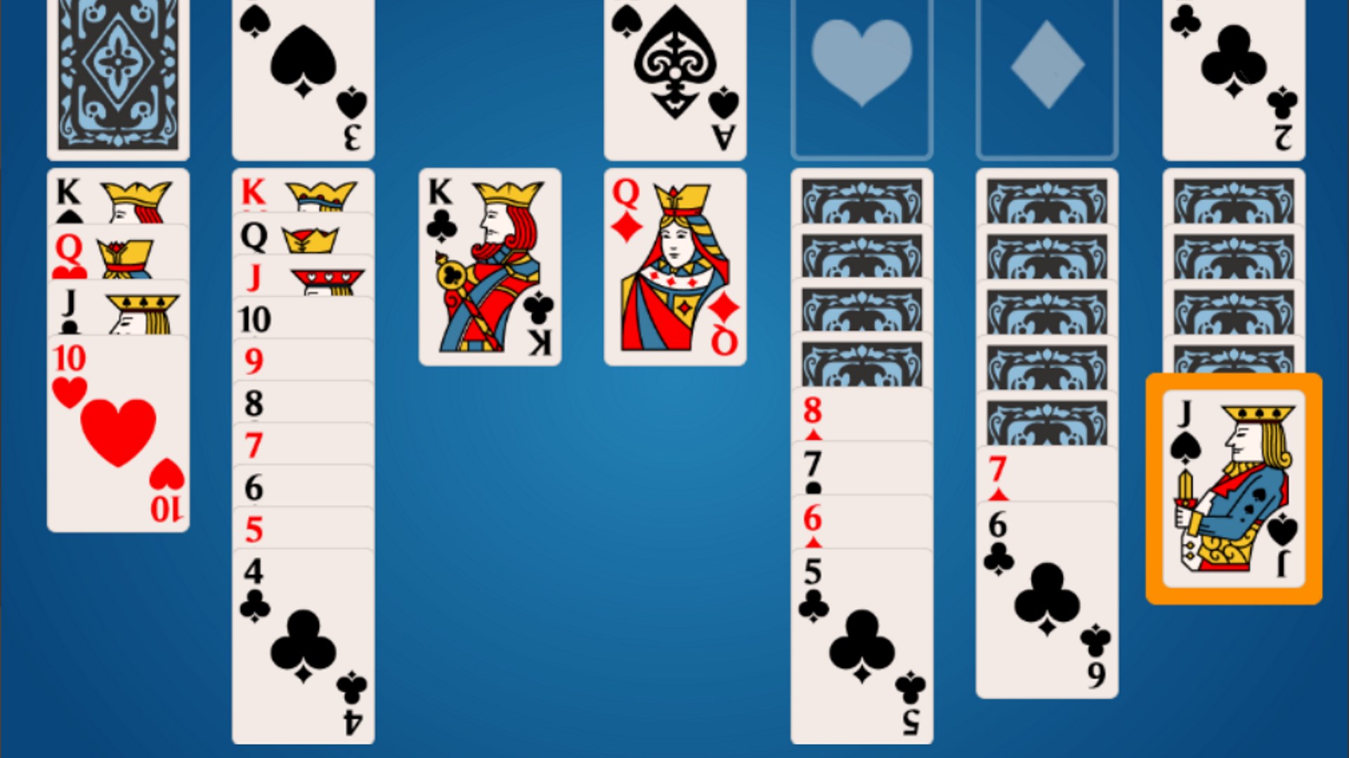Play Kings Klondike Solitaire Game: Free Online Kings Klondike