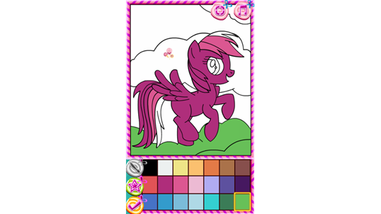 Coloring Book - Little Pony screenshot 5