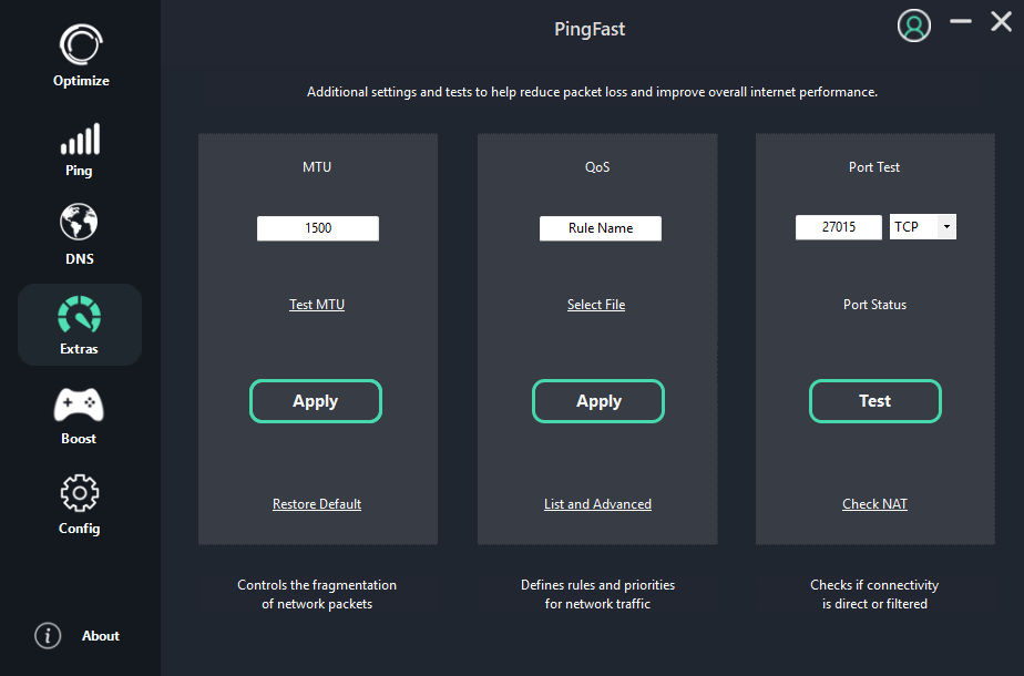 PingFast screenshot
