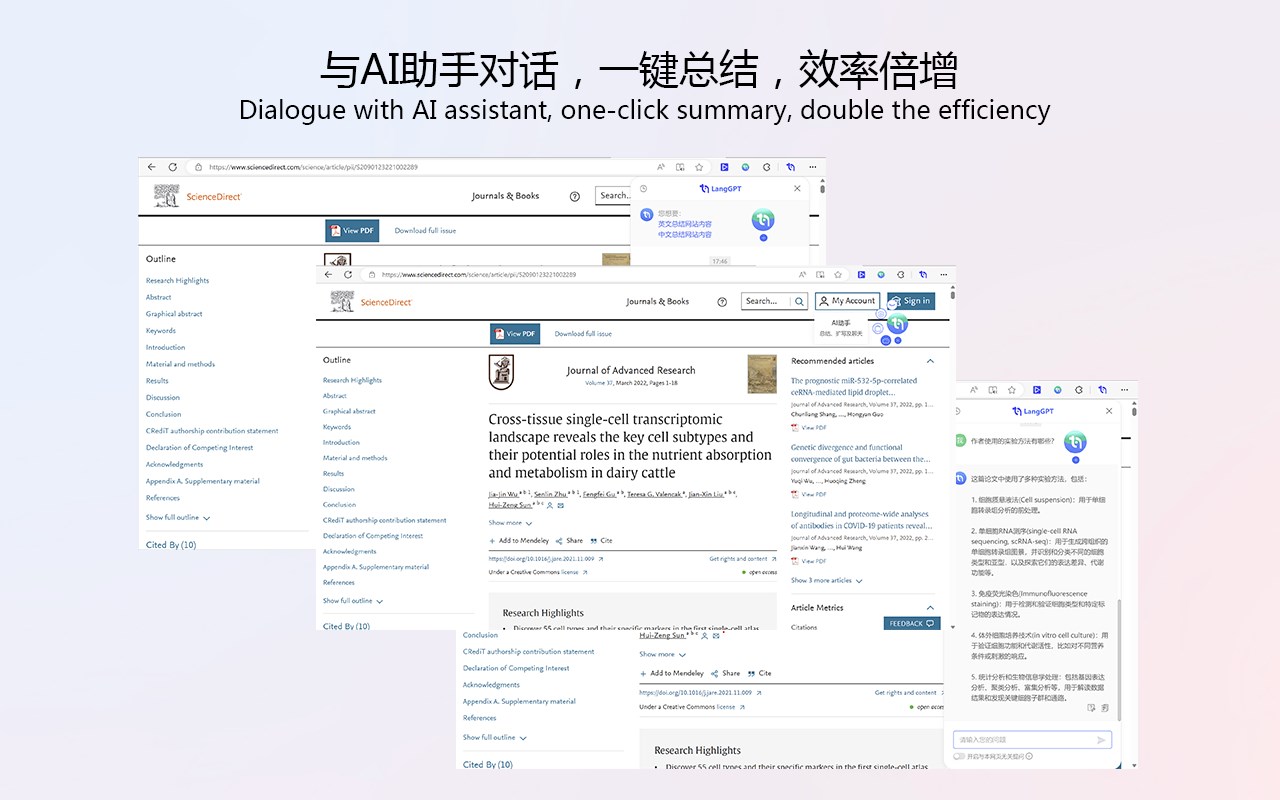 智译网页翻译-自动翻译、双语对照、AI对话