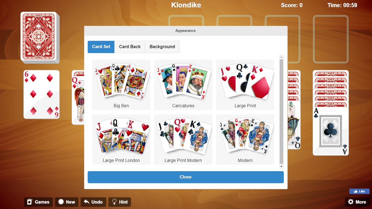 Solitaire Card Games !