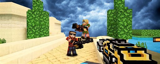 Pixel Gun 3D Wallpaper New Tab marquee promo image