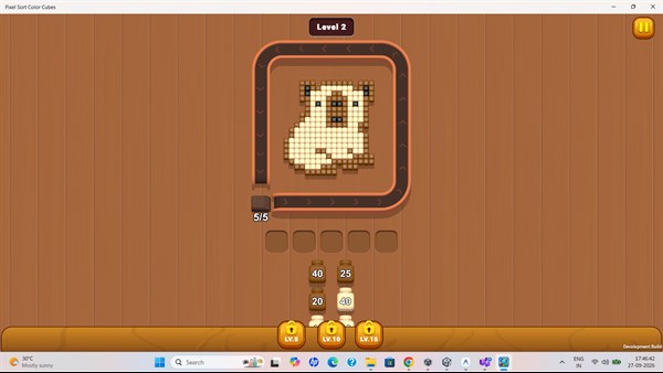 Pixel Sort Color Cubes — 1