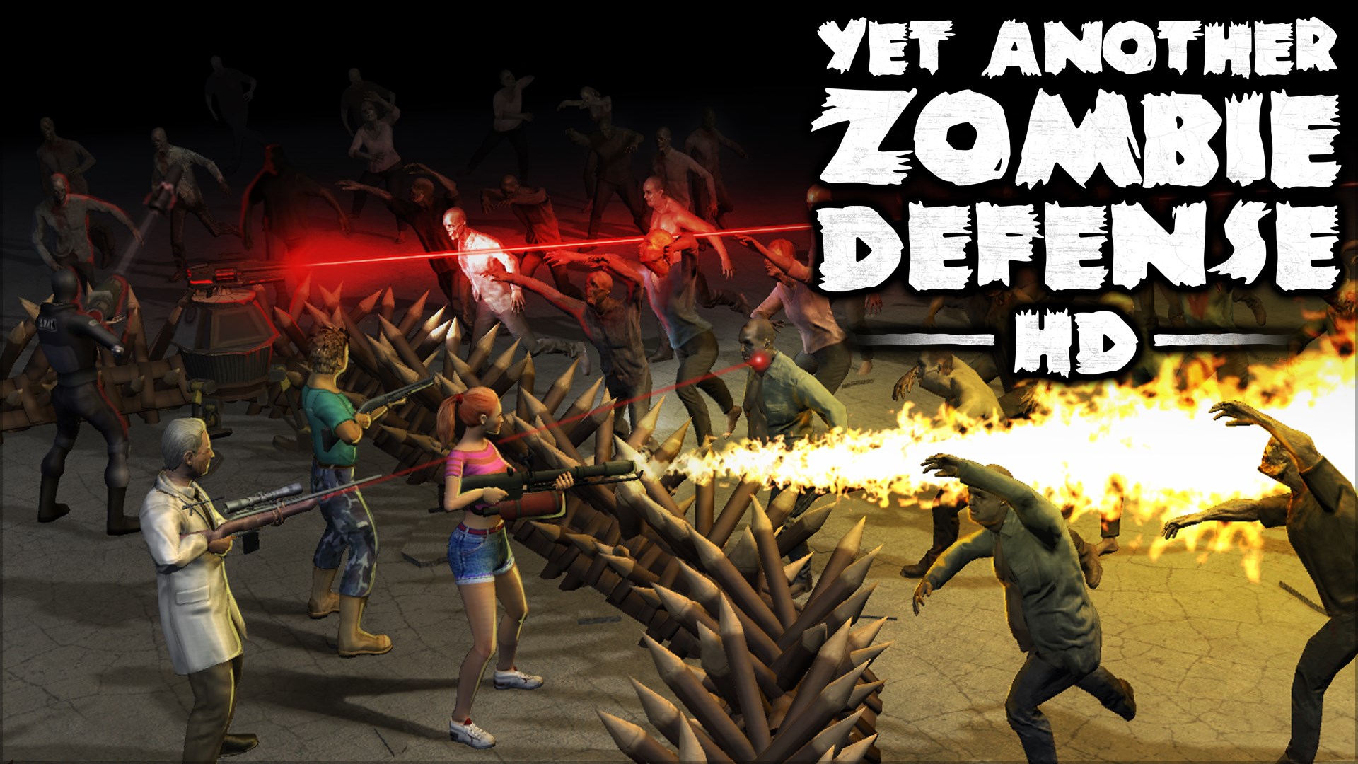 Yet Another Zombie Defense HD Gameplay Trailer