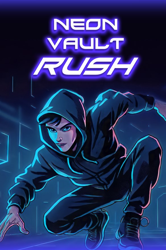 Neon Vault Rush Xbox Series X|S and Xbox One cover art