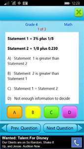 QVprep Lite Math English School Edition Grade 3 to 10 screenshot 6