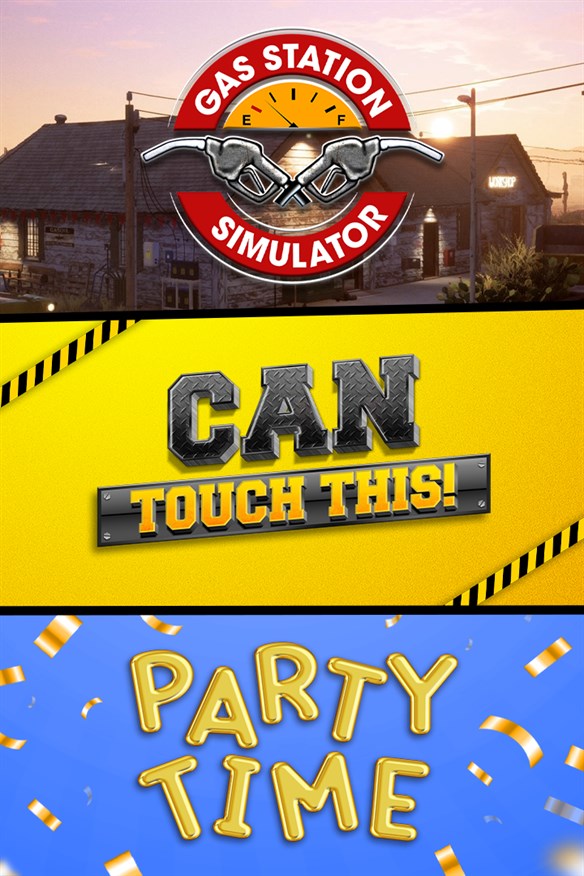 Gas Station Simulator, Can Touch This DLC and Party Time DLC Bundle