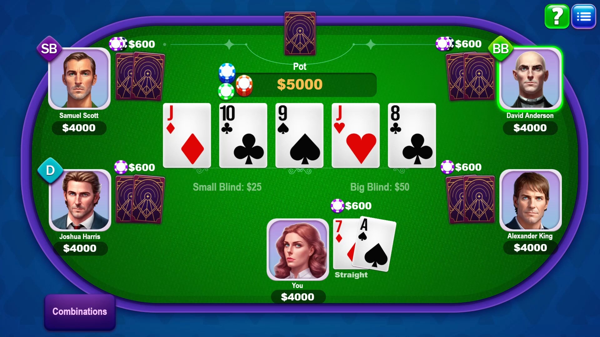 Play Poker House in your browser | Games from MSN