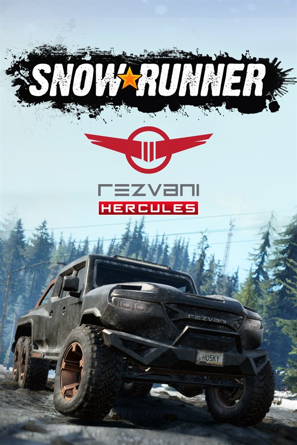 SnowRunner - Rezvani Hercules Xbox Series X|S and Xbox One cover art