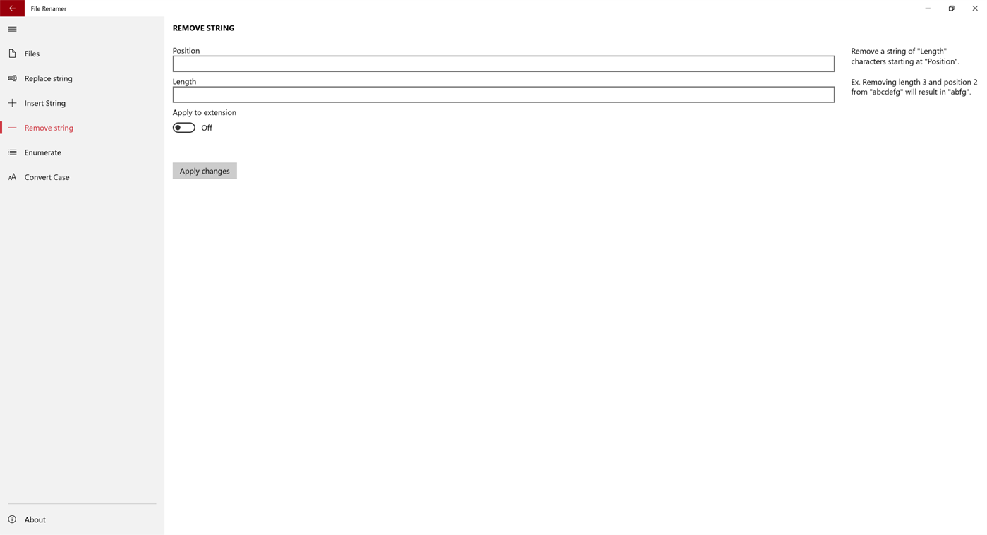 #4. File Renamer (Windows) By: Aftnet