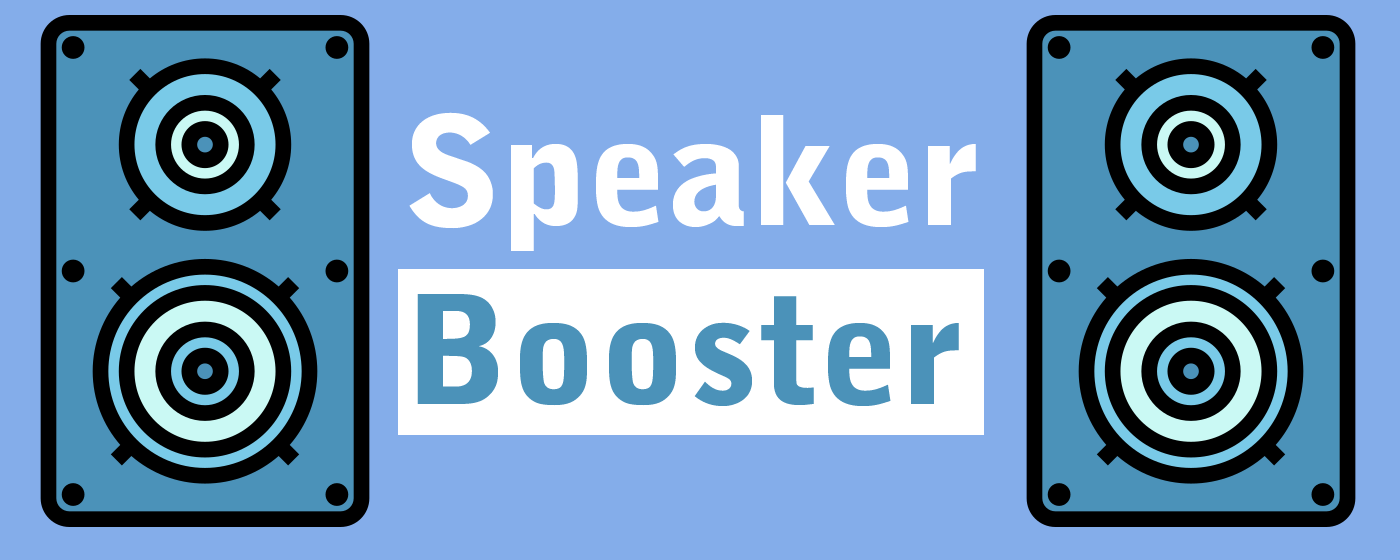 Speaker Booster marquee promo image