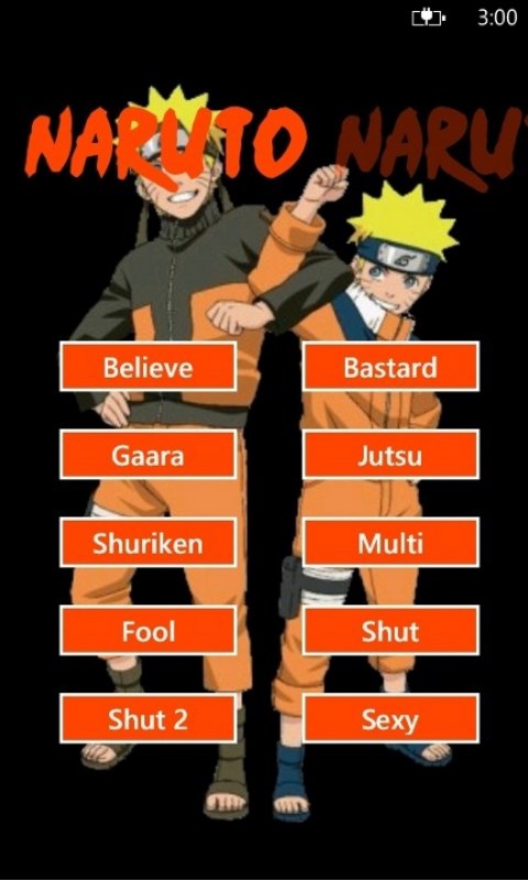 naruto soundboard