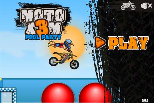 MotoX3M:Pool Party screenshot 1