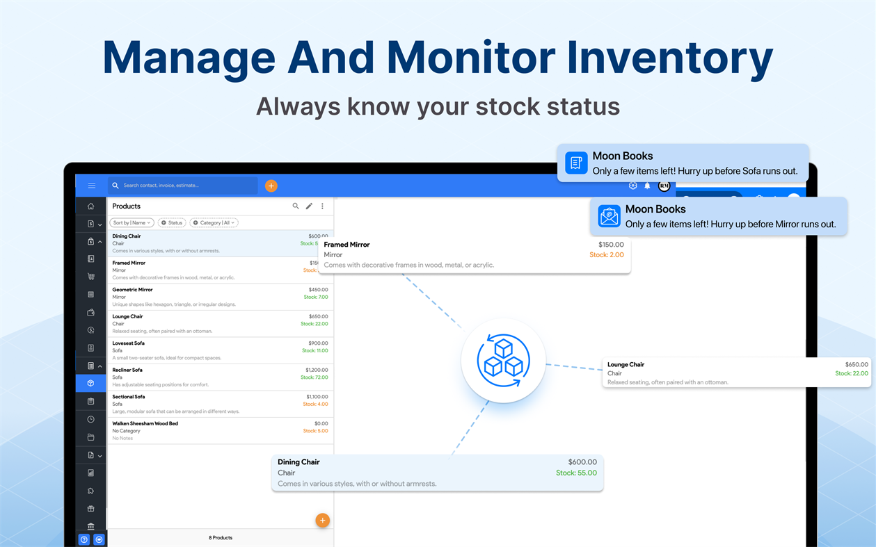 #7. Accounting Software & Bookkeeping By Moon Books (Windows) Podle: Moon Technolabs Pvt. Ltd.