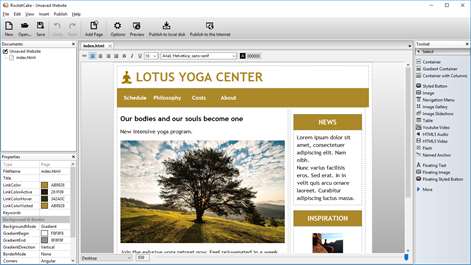 RocketCake Responsive Website Designer Free Screenshots 2