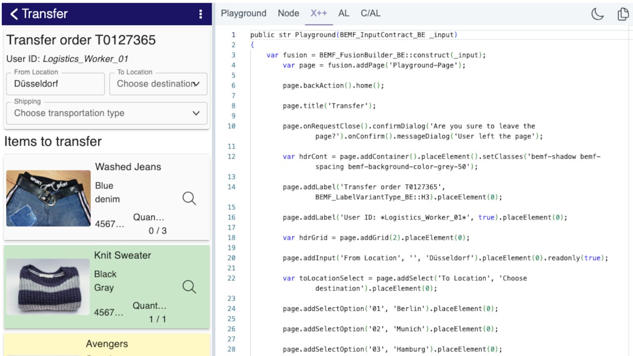 Snapshot 1 of BE-terna Reactor Platform – Optimization Review