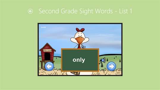 Learn Elementary Sight Words screenshot 5