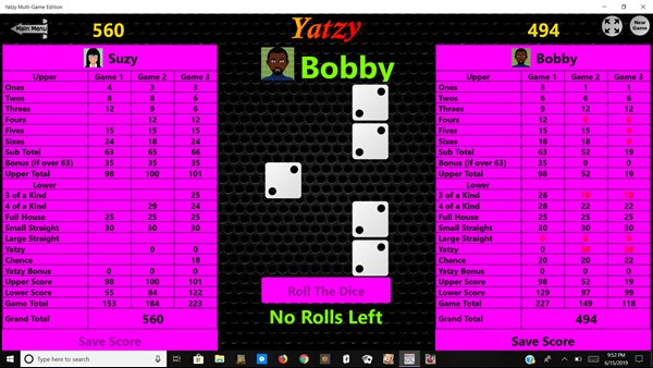 Yatzy Multi-Game Edition — 14
