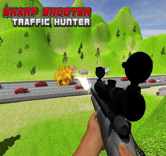 Sharp Shooter Traffic Hunter screenshot 3