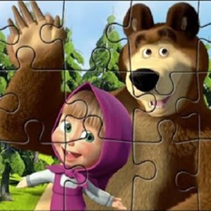 Masha Puzzle Time Game icon