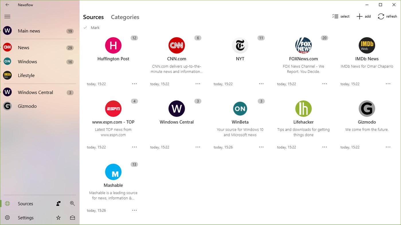 #4. Newsflow (Windows) 来自: MaxN