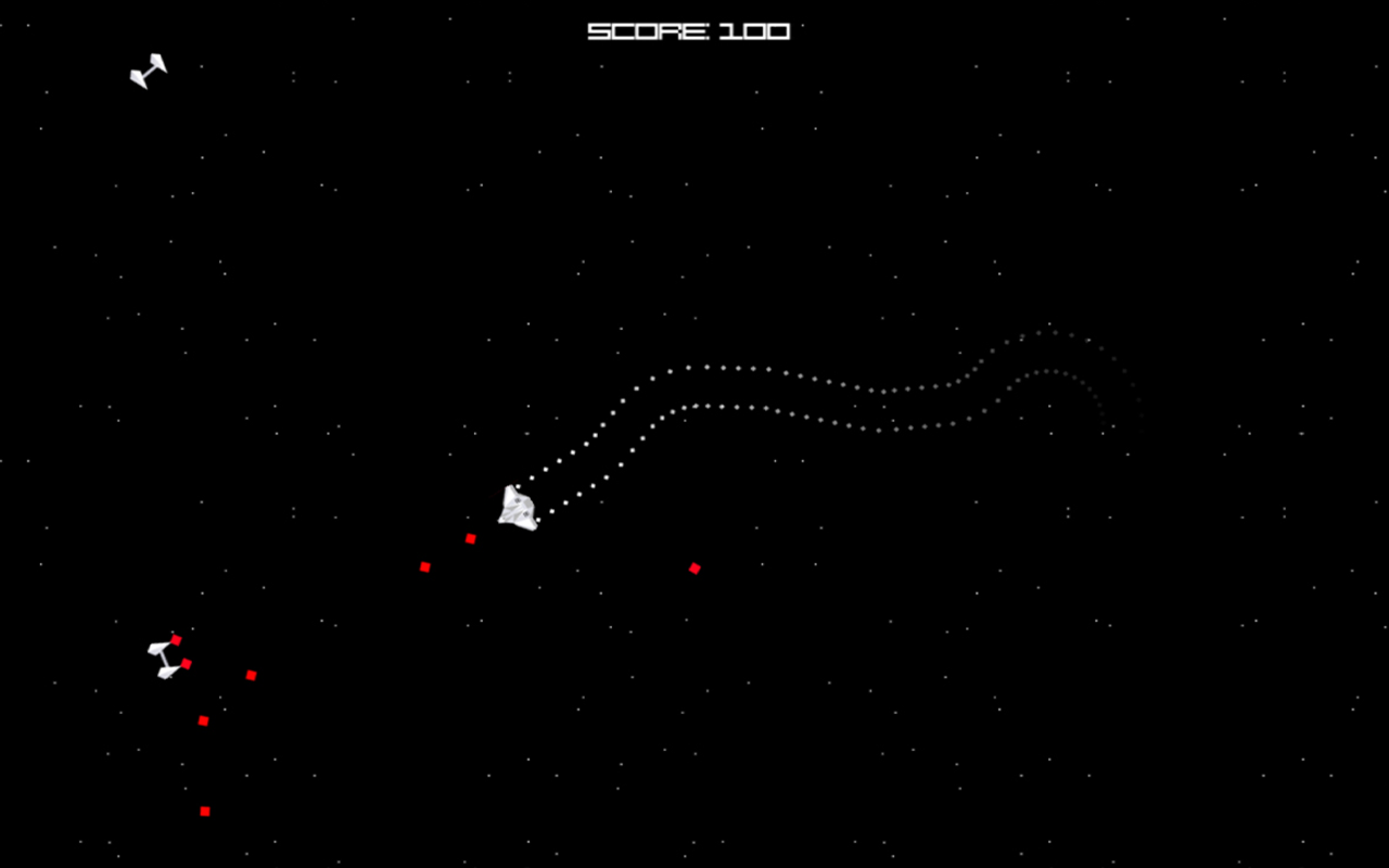 Space Minimalist Survival Game