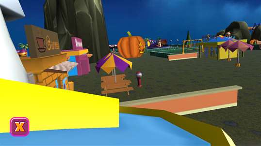 Halloween Cat Theme Park 3D screenshot 4