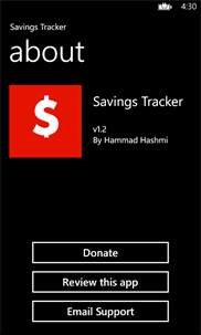 Savings Tracker screenshot 6
