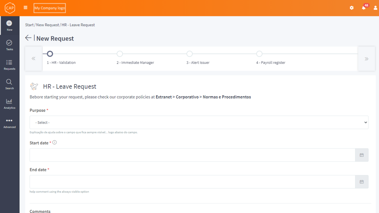 Snapshot 8 of CAP Workflow