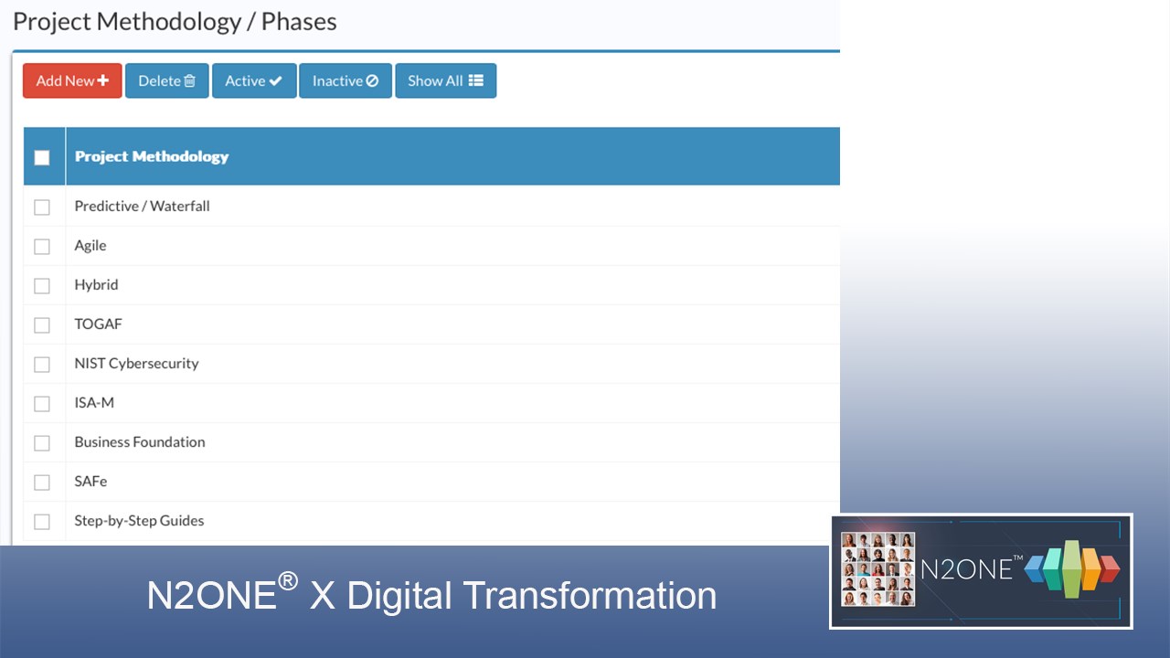 Snapshot 7 of N2ONE X Digital Transformation