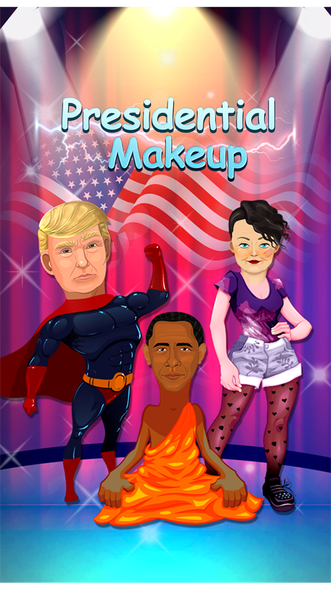 Deluxe Presidential Make up - Fun Makeup Game For Kids Screenshots 1