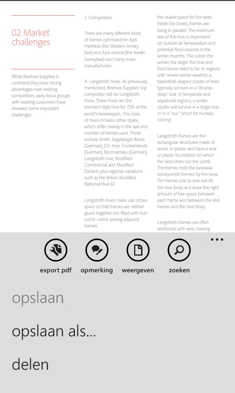 Vind snel gereedschappen om naar PDF's te zoeken en ze te delen.