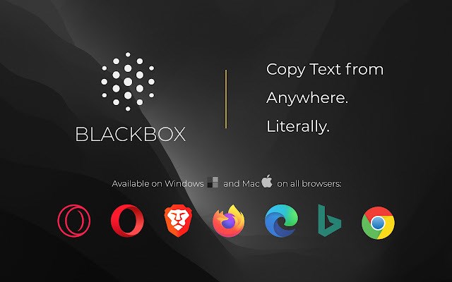 Blackbox - Select. Copy. Paste & Search