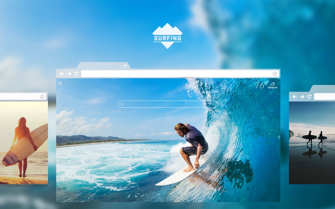 Surfing New Tab