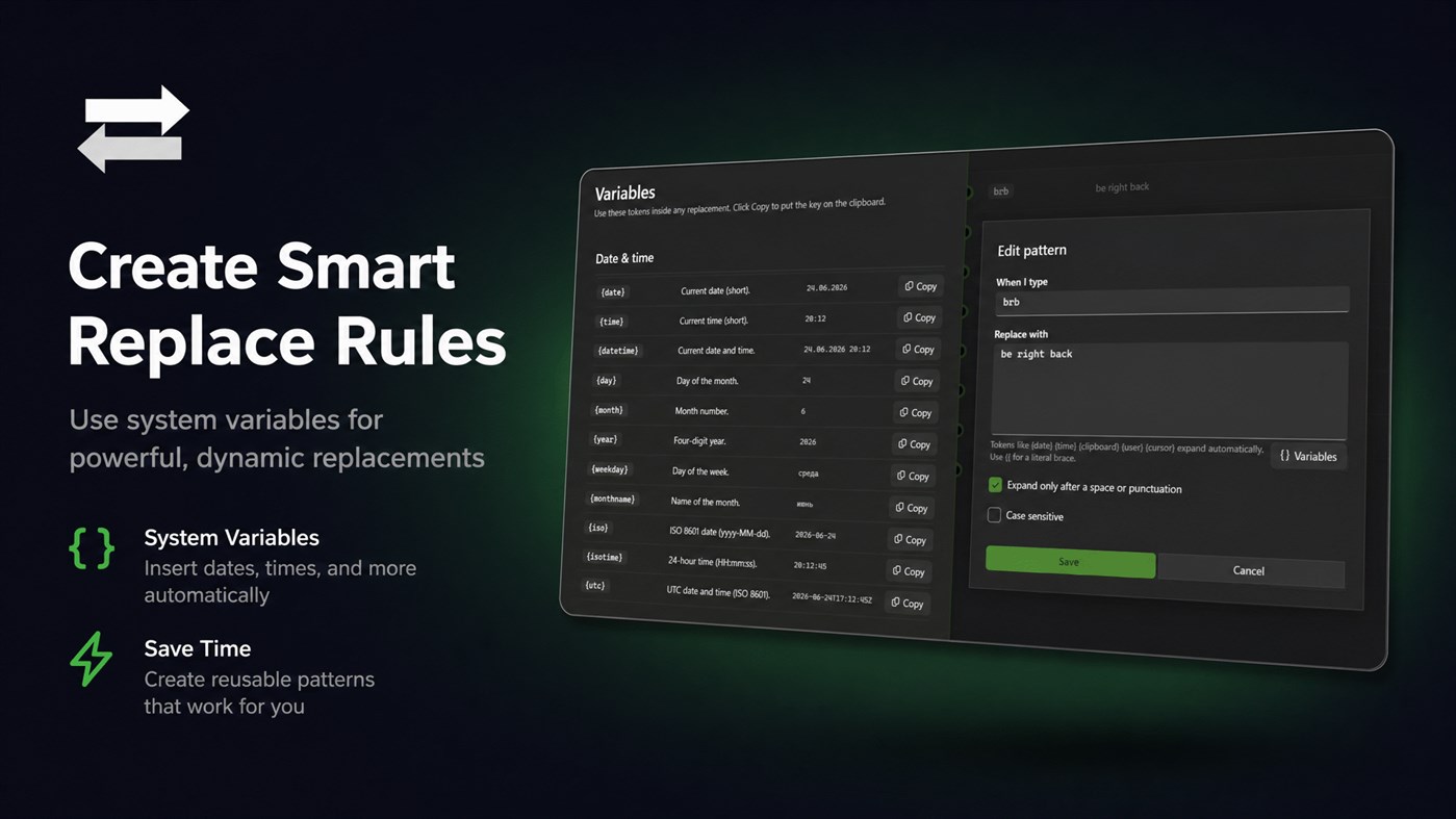 #4. SmartReplace (Windows) di: Aʀtʋʀ Cʀɘțʋ
