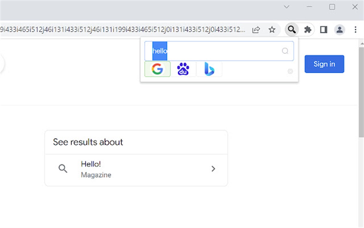 Search Tool (AI)