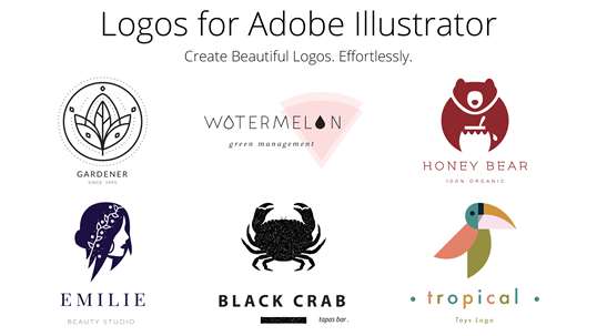 Logos for Adobe Illustrator screenshot 1