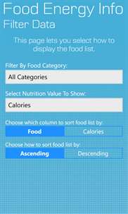 Food Energy Info screenshot 3