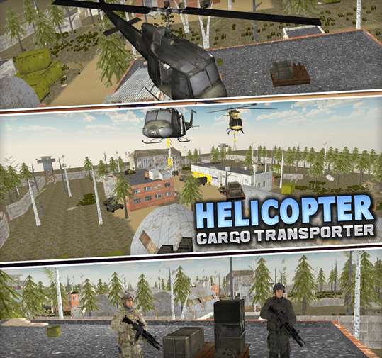 Helicopter Cargo Transporter screenshot 4