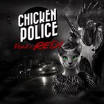 Chicken Police - Paint it RED! Logo