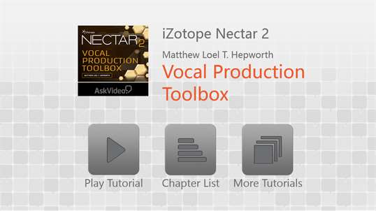 Vocals in iZotope Nectar 2 screenshot 1