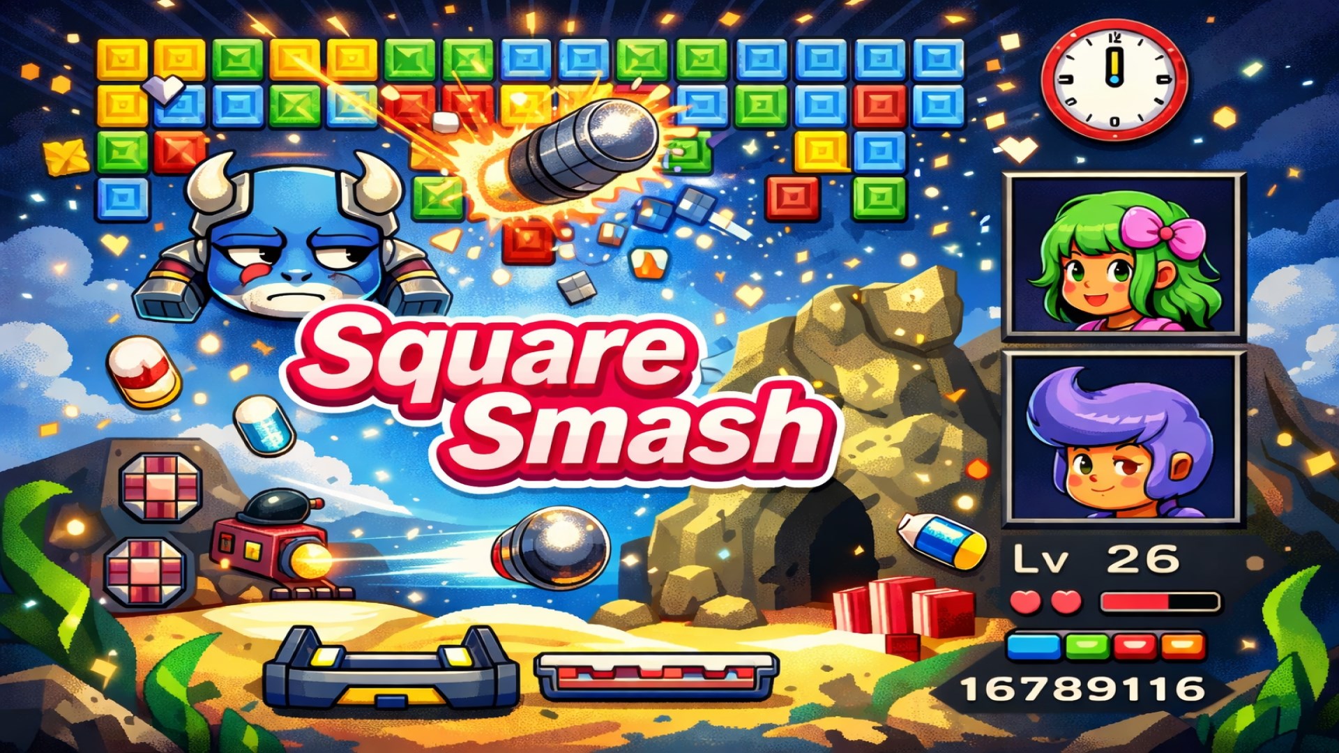 Square Smash – Trailer